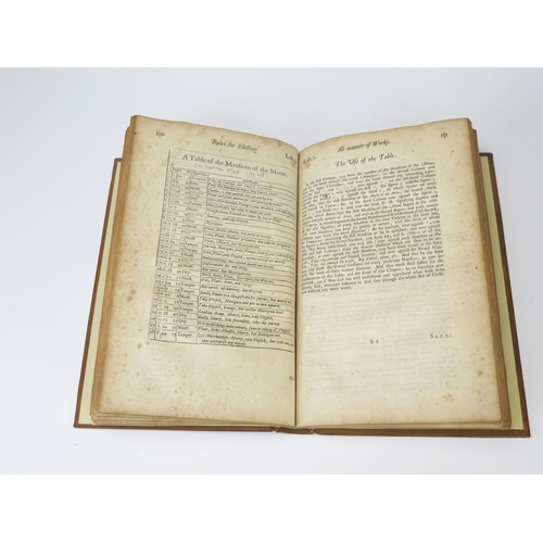 923 - RAMESEY, William - Astrologia Restaurata or Astrologie Restored, being an introduction to the genera... 