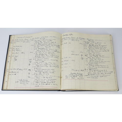 932B - A World War One sea log of Lieutenant George Lee RNR, commencing 1st November 1914 until 13th Octobe... 