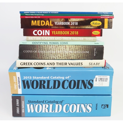 870 - A selection coin reference books