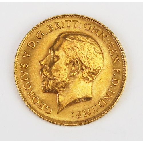 874 - A George V 1914 Gold Half Sovereign