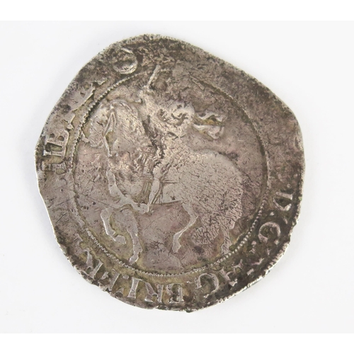 889 - A Charles I Silver Half Crown