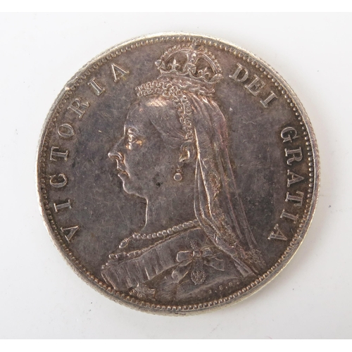 907 - A Victorian Half Crown 1887