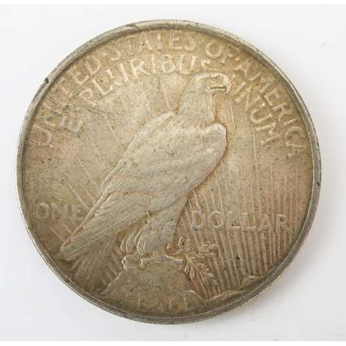 908 - A USA American Peace Dollar 1923