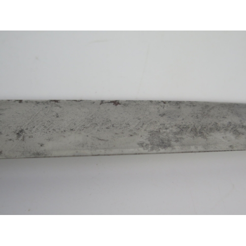 926 - A late 19th century Italian vendetta knife, with 17.5cm folding single edged steel blade, stamped 76... 