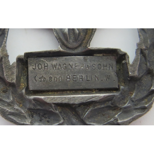 944 - An Imperial Prussian State Railway twenty five years service badge.