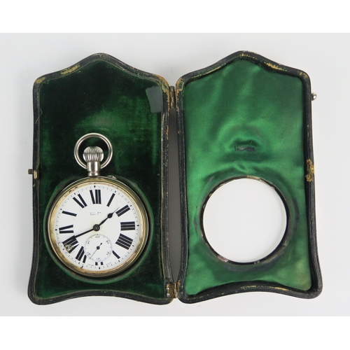 970 - OF WINSTON CHURCHILL INTEREST
A silver framed desk top perpetual calendar and watch holder, makers m... 