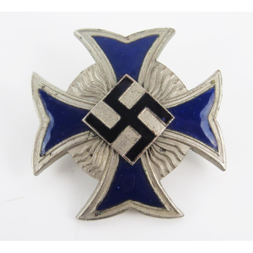 985 - Two possible Third Reich period replica metal and enamel badges.