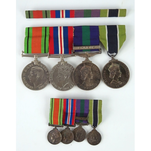 1527 - A World War II group of four, to S. P.  A. O. Bather, includes 1939-45 War Medal, Defence Medal, Gen... 