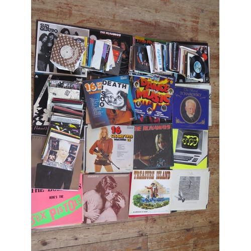 1629 - A collection of assorted 33 and 45 rpm records, various artists and compilation albums, artists incl... 