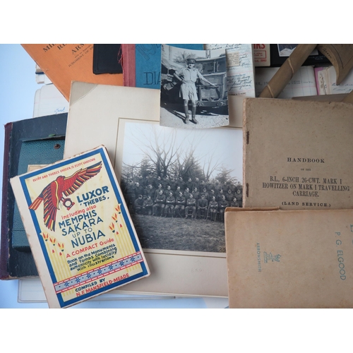 1549 - A collection of World War II period and earlier ephemera, includes diaries from 1937 onwards with ne... 