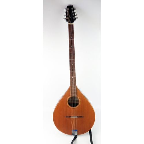 1642 - Paul Hathaway, an Irish long scale Bouzouki, with cedar top, mahogany back and sides, active Headway... 