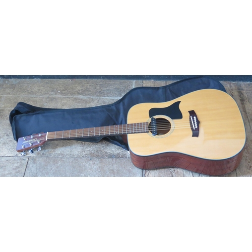 1643 - A Tanglewood Nashville TD6 ST dreadnought acoustic guitar, spruce head, mahogany back and sides, TGI... 