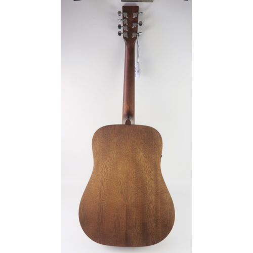 1644 - A Sigma DM7e Dreadnought 7-string acoustic guitar with double G string, with an octave pairing, Stik... 