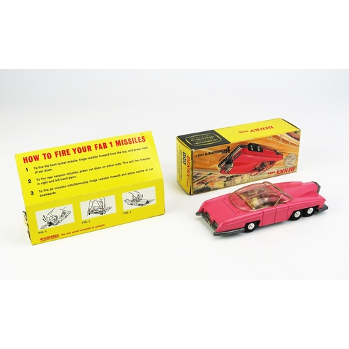 1146 - Dinky 100 Lady Penelope's Fab 1 - pink, clear sliding roof with pink stripes (early issue), Lady Pen... 