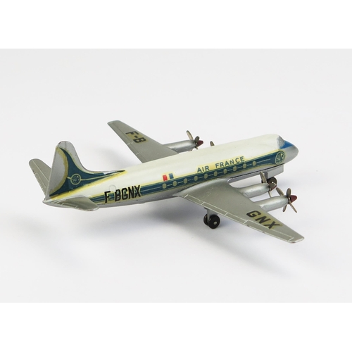 1156A - French Dinky 60E Vickers Viscount - white/silver/blue, 