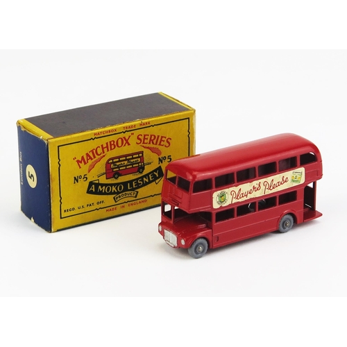 1173 - Matchbox Moko 5c Routemaster Bus 