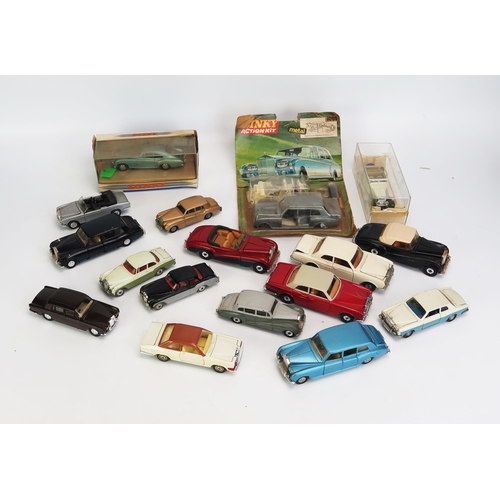 1263 - Collection of Dinky, Corgi, Budgie etc. Rolls Royce & Bentley Toy Cars - generally excellent to good