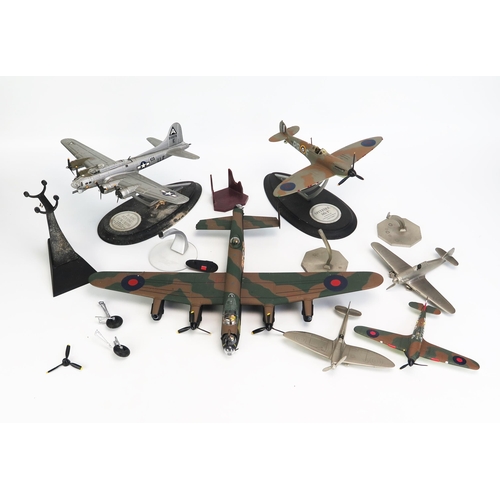 1265 - Collection of Franklin Mint and Corgi Scale Model Airplanes a/f