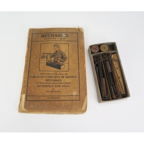 1298A - Optics and Mechanics Faraday Games Boxes containing assorted lenses, filters, gauges, lens holders e... 