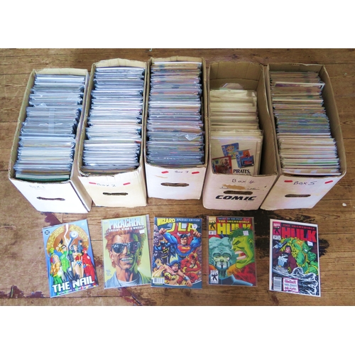 1299A - Large Collection of Marvel, DC and other Comics - please see lists for reference (please note we hav... 