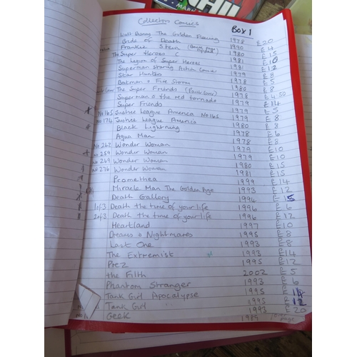 1299A - Large Collection of Marvel, DC and other Comics - please see lists for reference (please note we hav... 