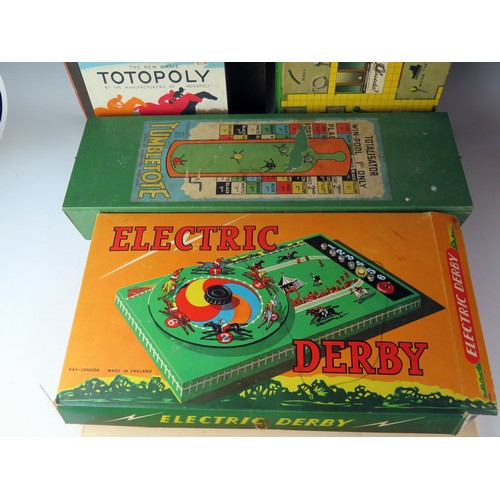 1298B - Selection of Games including Electric Derby, Subbuteo Table Soccer, Totopoly, Cluedo and Monopoly (c... 