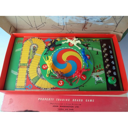 1298B - Selection of Games including Electric Derby, Subbuteo Table Soccer, Totopoly, Cluedo and Monopoly (c... 