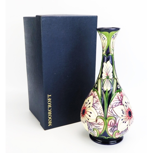 1090 - A Moorcroft pottery vase with 'African Pride; decoration by Rachel Bishop, released in 2007, limited... 