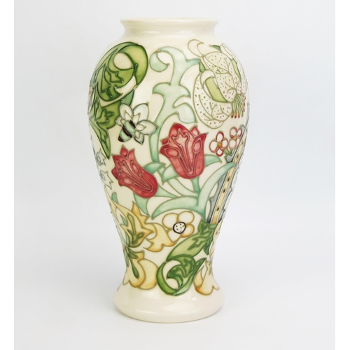 1112 - **WITHDRAWN**A Moorcroft pottery vase with 'Golden Lily' decoration by Rachel Bishop, released in 19... 