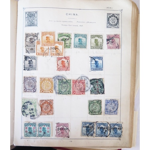 1145 - A Collection of World Stamps including Chinese, Ceylon, New Zealand, South Africa and Matchbox Model... 