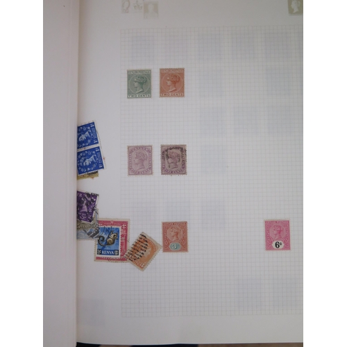 1145 - A Collection of World Stamps including Chinese, Ceylon, New Zealand, South Africa and Matchbox Model... 