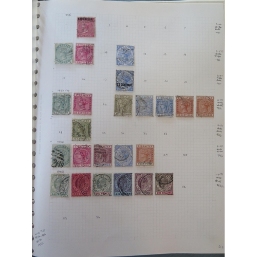 1146 - A Large Stamp Collection including Straights Settlements, other Empire including St. Vincent, Seyche... 