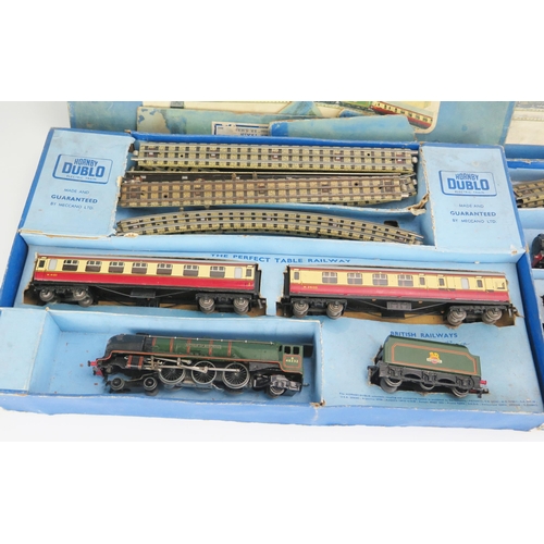 1499 - Two Hornby Dublo OO Gauge 3-Rail Train Sets including Passenger Train with 4-6-2 Duchess of Montrose... 