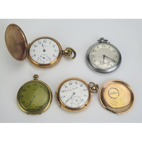 401 - Four Pocket Watches, All A/F