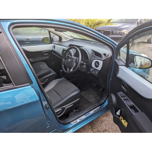 1000 - A Toyota Yaris Hybrid Electric Car. Registration No. WF63 UBA. 1497CC, Automatic, Panoramic sun roof... 