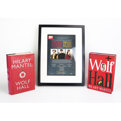 1162 - MANTEL (Hilary): 'Wolf Hall', London, Fourth Estate, 2009, 1st edition, 1st impression, original clo... 