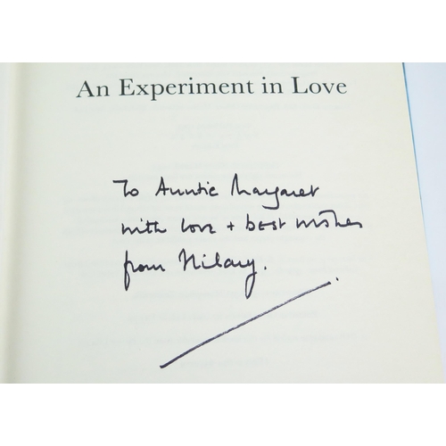 1166 - MANTEL (Hilary) An Experiment in Love, London 1995, 1sr edition, 1st impression, cloth, gilt, dustco... 