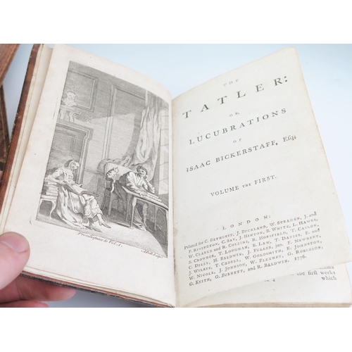 1168 - Bindings; including BYRON 1829, The Works in four volumes, eight volumes The Spectator 1753, and fou... 