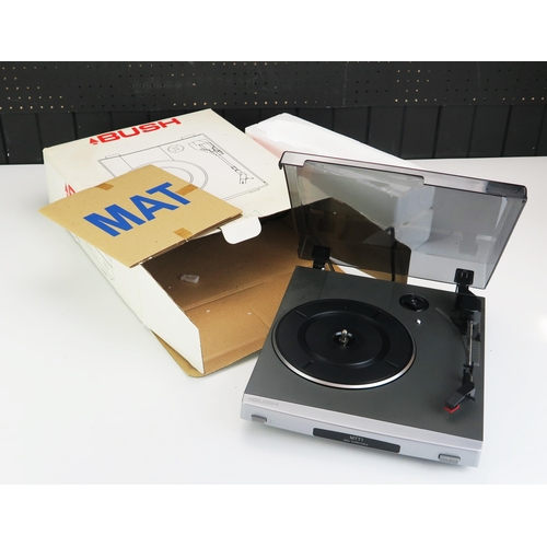 1208 - A Bush model MTT1, HI FI turntable in original cardboard box.