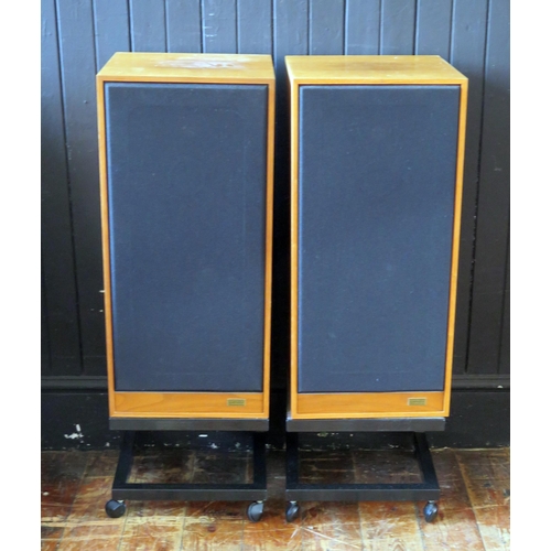 1224 - Spendor SP1 Speakers with dedicated stands