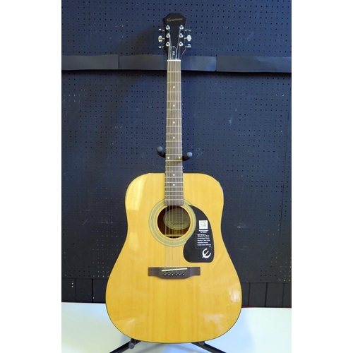 1228 - Epiphone DR-100-NA Dreadnought Acoustic Guitar