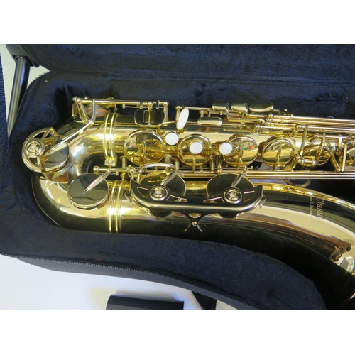 1235 - Trevor J. James Classic Tenor Saxophone in Padded in a Fitted Soft Shell Case with spare reeds and s... 