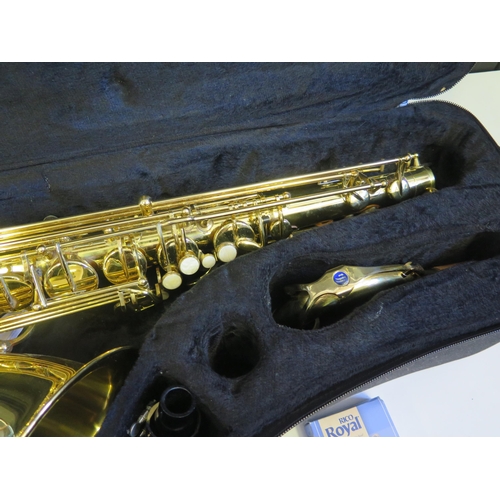 1235 - Trevor J. James Classic Tenor Saxophone in Padded in a Fitted Soft Shell Case with spare reeds and s... 