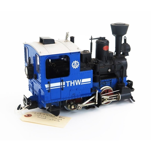 1243 - LGB Lehmann G Gauge 20212.5 The Big Train Stainz Cab in Blue/Silver/Black 