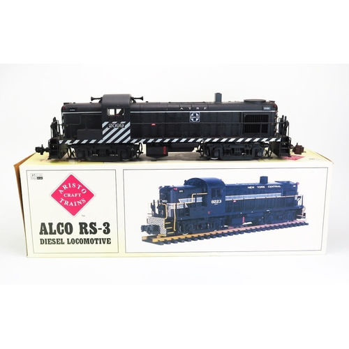 1248 - Aristo Craft Trains G Gauge Alco RS-3 Diesel Locomotive Santa Fe 