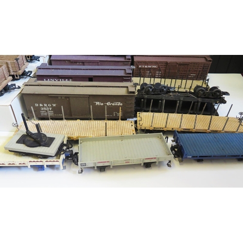 1256 - Collection of G Gauge Rolling Stock including Bachmann, LGB etc.