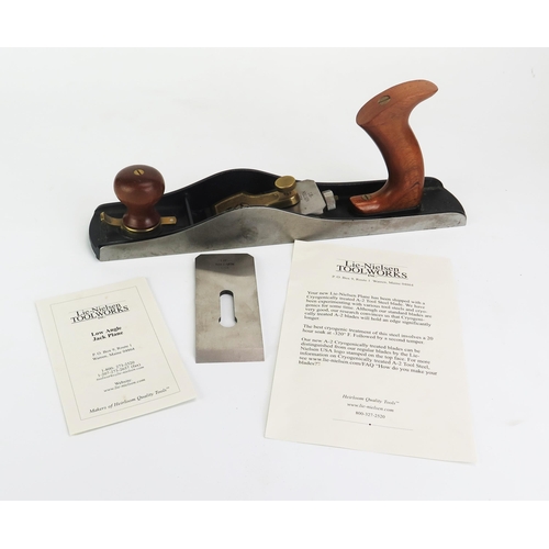 1280 - A Lie-Nielsen No. 62 Low Angle Jack Plane - excellent used condition with spare blade and box