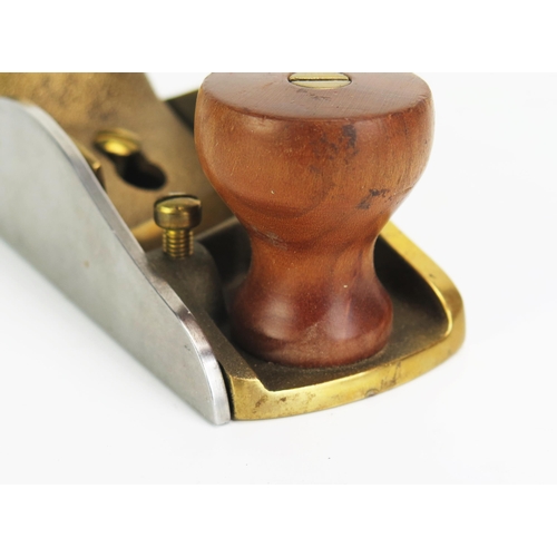 1282 - A Lie-Nielsen No. 140 Bronze Low Angled Skewed Block Plane - excellent used condition with spare bla... 