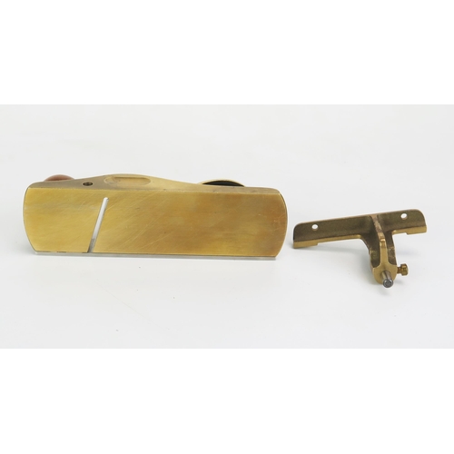 1282 - A Lie-Nielsen No. 140 Bronze Low Angled Skewed Block Plane - excellent used condition with spare bla... 