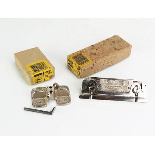 1295 - Stanley No. 271 Router and No. 79 Side Rebate Rabbet Plane, both boxed